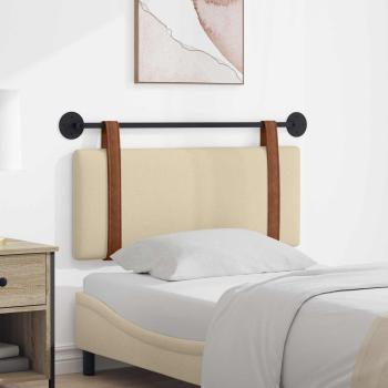 ARDEBO.de - Hängendes Kopfteil Creme Antikes PU