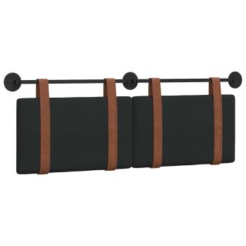 Hängevorderseite Uni Schwarz 130 x 55 x 5 cm Antikes PU