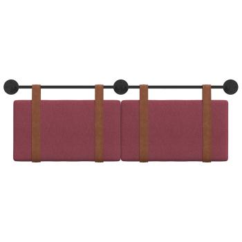 Hängevorderseite Uni Weinrot 130 x 55 x 5 cm Antikes PU