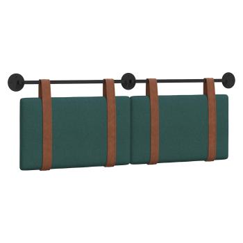 Hängevorderseite Uni Dunkelgrün 130 x 55 x 5 cm Antikes PU