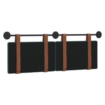 Hängevorderseite Uni Dunkelgrün 130 x 55 x 5 cm Antikes PU
