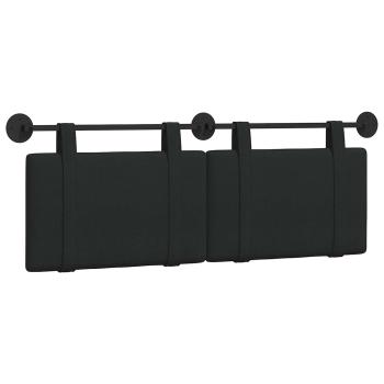 Hängendes Kopfteil Schwarz Stoff