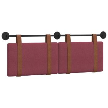 Hängevorderseite Uni Weinrot 150 x 55 x 5 cm Antikes PU