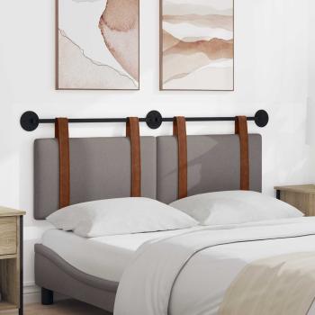 ARDEBO.de - Hängevorderseite Wandmontiert Taupe 150 x 55 x 5 cm Antikes PU