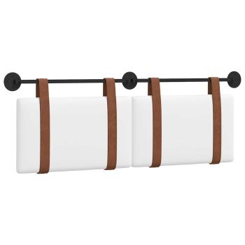 Hängevorderseite Wandmontiert Weiß 150 x 55 x 5 cm Antikes PU