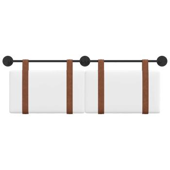 Hängevorderseite Wandmontiert Weiß 150 x 55 x 5 cm Antikes PU