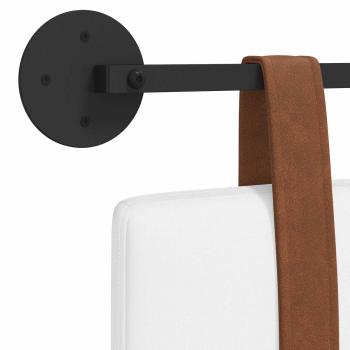 Hängevorderseite Wandmontiert Weiß 150 x 55 x 5 cm Antikes PU