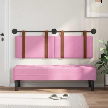 Hängendes Kopfteil Rosa Antikes PU