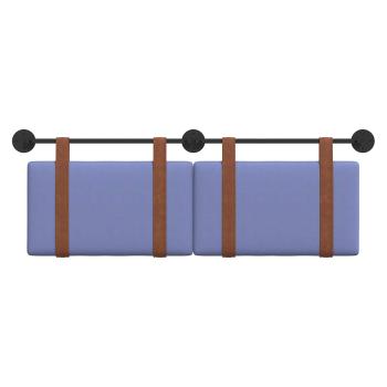 Hängendes Kopfteil Jeans blau Antikes PU