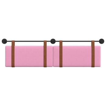 Hängevorderseite Wandmontiert Rosa 190 x 55 x 5 cm Antikes PU
