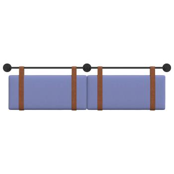 Hängevorderseite Uni Jeans blau 190 x 55 x 5 cm Antikes PU