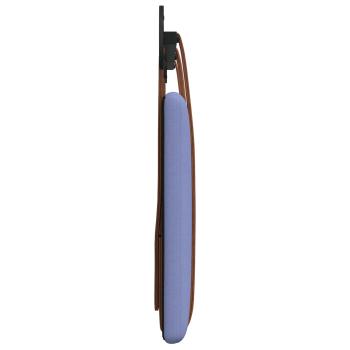 Hängevorderseite Uni Jeans blau 190 x 55 x 5 cm Antikes PU