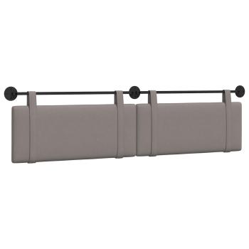 Hängendes Kopfteil Taupe Stoff
