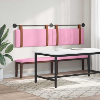 Hängendes Kopfteil Rosa Antikes PU