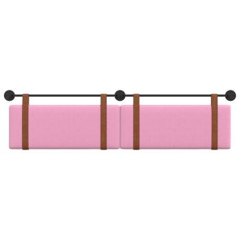 Hängendes Kopfteil Rosa Antikes PU