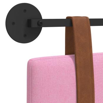Hängendes Kopfteil Rosa Antikes PU
