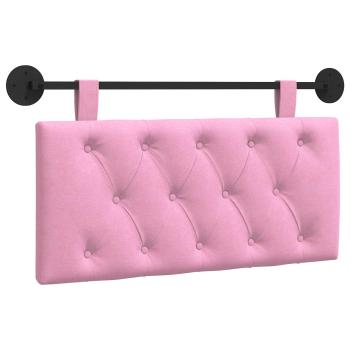 Hängendes Kopfteil Rosa Stoff