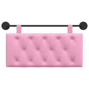 Hängendes Kopfteil Rosa Stoff