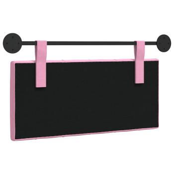 Hängendes Kopfteil Rosa Stoff