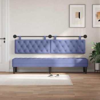 Hängendes Kopfteil Jeans blau Stoff