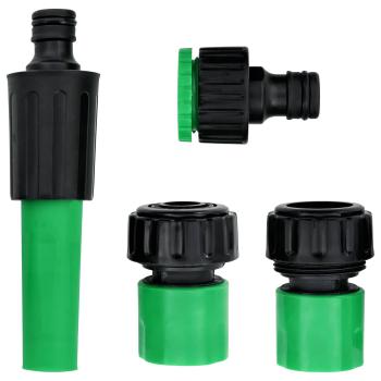 Gartenschlauch 5-lagig Grün und Gelb 12 mm PVC