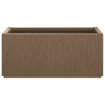 Gartenblumenbox Braun 80 x 36 x 35 cm PP