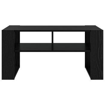Couchtisch Schwarz Eichen-Optik 92 x 49,5 x 45 cm Holzwerkstoff