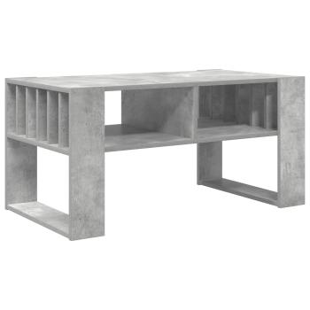 Couchtisch Beton Grau 92 x 49,5 x 45 cm Holzwerkstoff