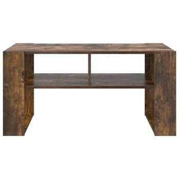 Couchtisch Geräucherte Eiche 92 x 49,5 x 45 cm Holzwerkstoff