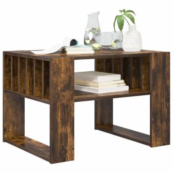 Couchtisch Geräucherte Eiche 66 x 49,5 x 45 cm Holzwerkstoff