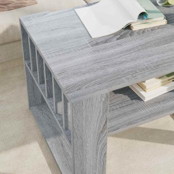 Couchtisch Graues Sonoma 66 x 49,5 x 45 cm Holzwerkstoff