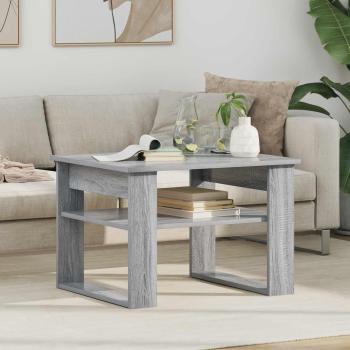 ARDEBO.de - Couchtisch Sonoma-Grau 64 x 54 x 44 cm Holzwerkstoff