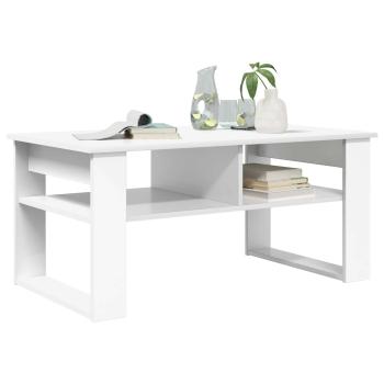 Couchtisch Weiß 96 x 54 x 44 cm Holzwerkstoff