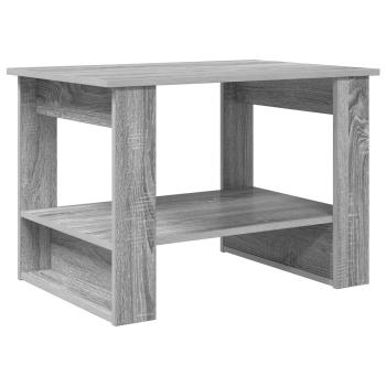Couchtisch Sonoma-Grau 72 x 50 x 50 cm Holzwerkstoff