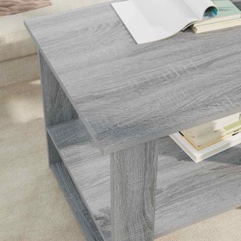 Couchtisch Sonoma-Grau 72 x 50 x 50 cm Holzwerkstoff