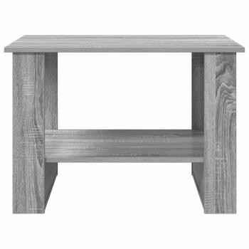 Couchtisch Sonoma-Grau 72 x 50 x 50 cm Holzwerkstoff