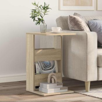 ARDEBO.de - Beistelltisch Sonoma-Eiche 40 x 35 x 60,5 cm Holzwerkstoff