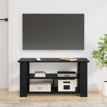 TV-Ständer Schwarz Eichen-Optik 100 x 40 x 50 cm