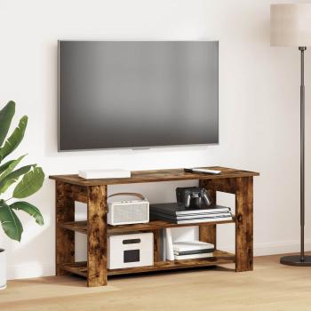 ARDEBO.de - TV-Ständer Geräucherte Eiche 100 x 40 x 50 cm