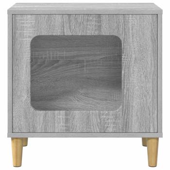 Katzenhaus Sonoma-Grau 51 x 30 x 52 cm Holzwerkstoff