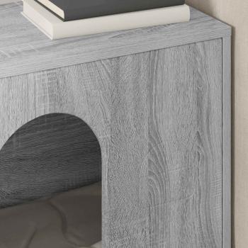 Katzenhaus Sonoma-Grau 51 x 30 x 52 cm Holzwerkstoff