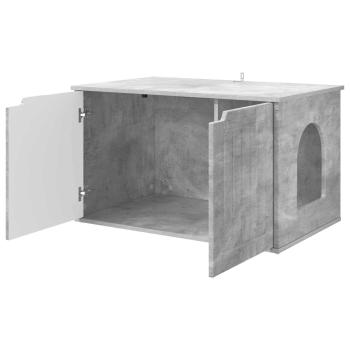 Katzenhaus Beton 85 x 55 x 50,5 cm Holzwerkstoff