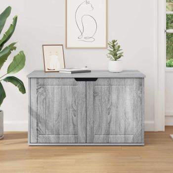 Katzenhaus Sonoma-Grau 85 x 55 x 50,5 cm Holzwerkstoff
