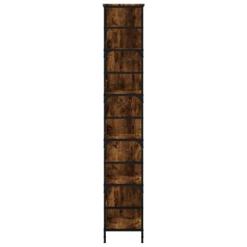B?cherregal R?uchereiche 78,5x33x188,5 cm Holzwerkstoff