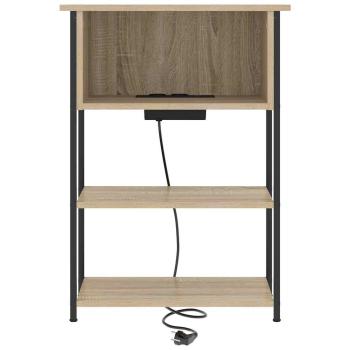 Nachttisch Sonoma-Eiche 55 x 31 x 76 cm Holzwerkstoff