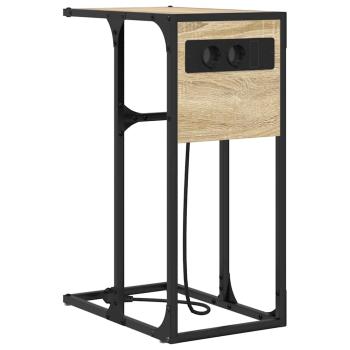 Nachttisch Sonoma-Eiche 41,5 x 26 x 60,5 cm Holzwerkstoff