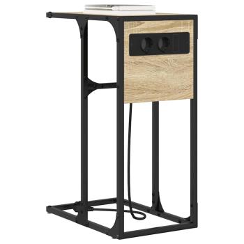Nachttisch Sonoma-Eiche 41,5 x 26 x 60,5 cm Holzwerkstoff