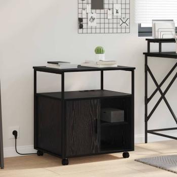 ARDEBO.de - Schrank mit Ladestation 61 x 46 x 67 cm Holzwerkstoff