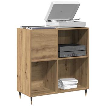 Schallplattenschrank Artisan-Eiche 85 x 38 x 89 cm