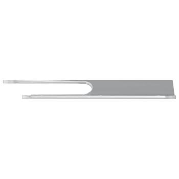 Flush-Montagehalterung 419 Silber 75 x 66 x 1,4 mm Stahl